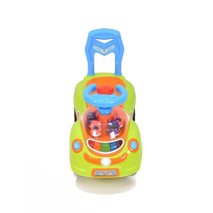 Amla Children's Push Car With Music - Q07-1 - Zrafh.com - Your Destination for Baby & Mother Needs in Saudi Arabia