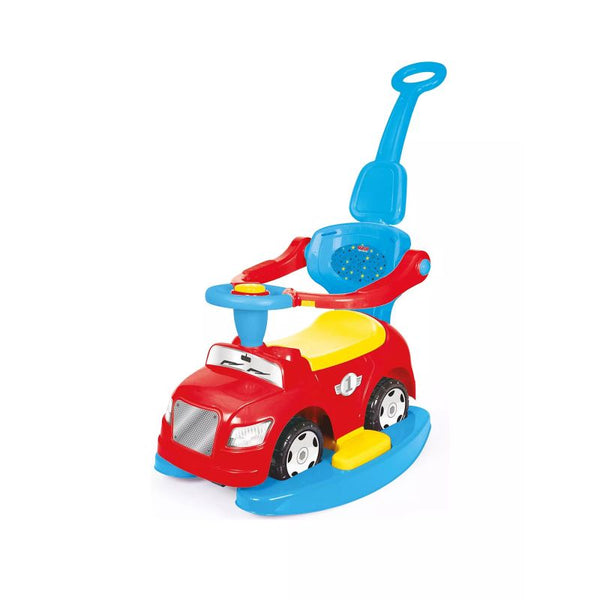 Dolu Step Car 4-In-1 Rocker And Ride On - Multicolor