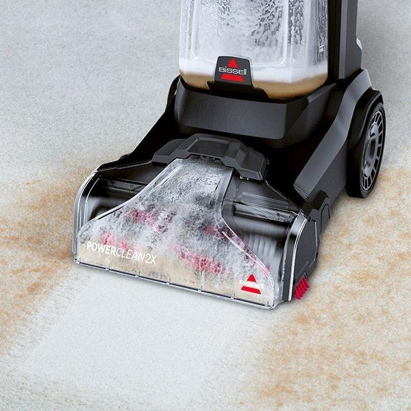 Bissell POWER CLEAN 2X Carpet Washer, Dual Tank System- 250 Milliliters - Black - 3112K - Zrafh.com - Your Destination for Baby & Mother Needs in Saudi Arabia