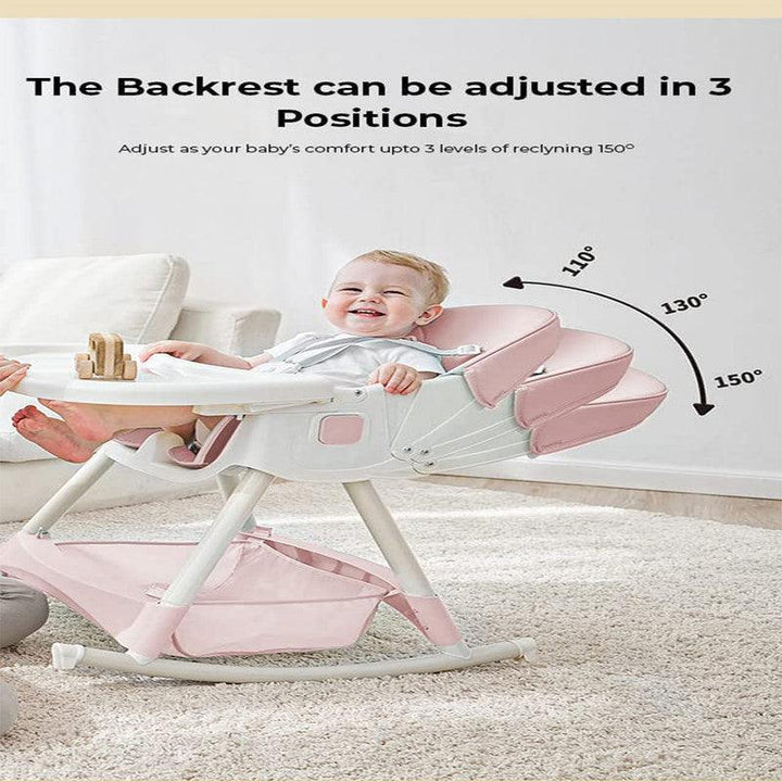 BABYLOVE HIGH CHAIR-PINK-33-803-12P - ZRAFH