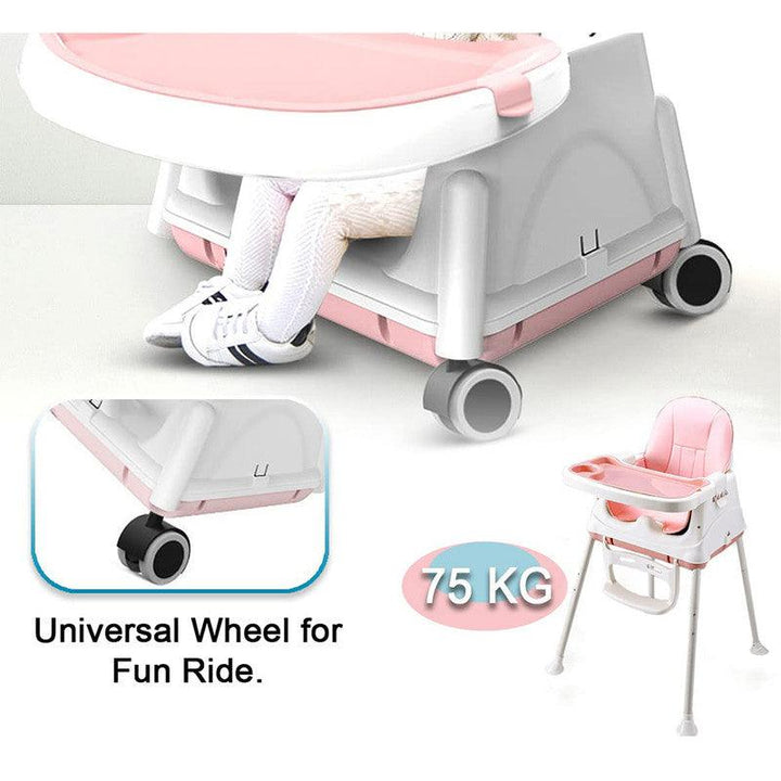 BABYLOVE HIGH CHAIR-PINK-33-9006-12P - ZRAFH