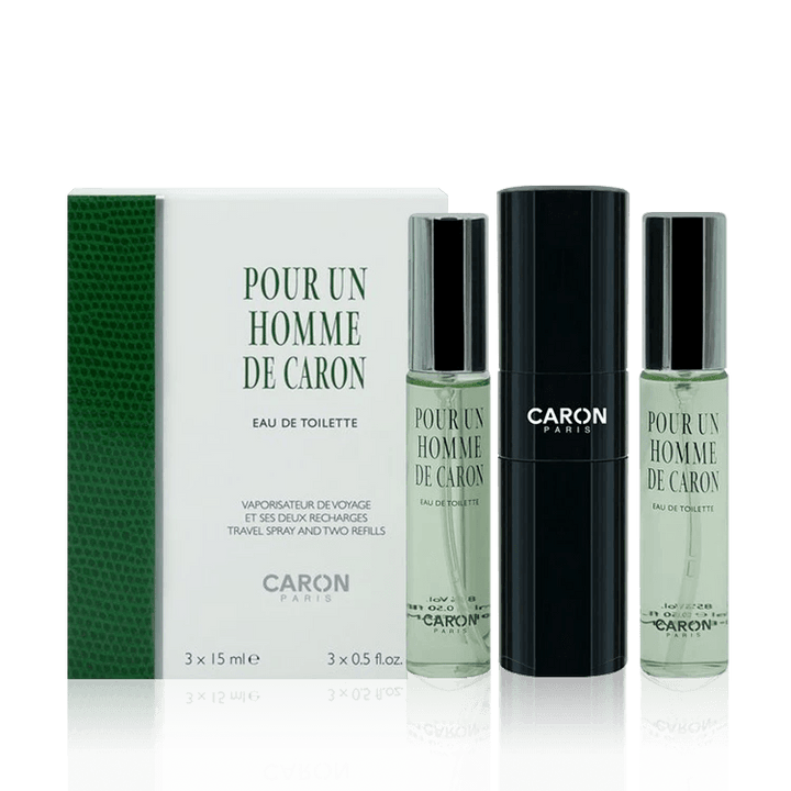Caron Pour in Home Travel Set  (M) EDT 3x15 ml - Zrafh.com - Your Destination for Baby & Mother Needs in Saudi Arabia