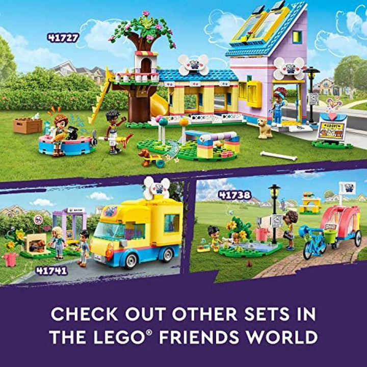 Lego Friends Dog Rescue Centre Pet Animal Playset - 617 Pieces - LEGO-6425640 - Zrafh.com - Your Destination for Baby & Mother Needs in Saudi Arabia