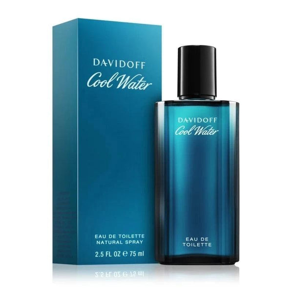 Davidoff Cool Water For Men - Eau De Toilette - 75ml - Zrafh.com - Your Destination for Baby & Mother Needs in Saudi Arabia