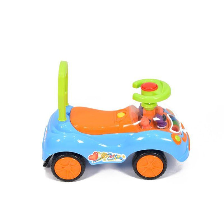 Amla Children's Push Car With Music - Q07-1 - Zrafh.com - Your Destination for Baby & Mother Needs in Saudi Arabia