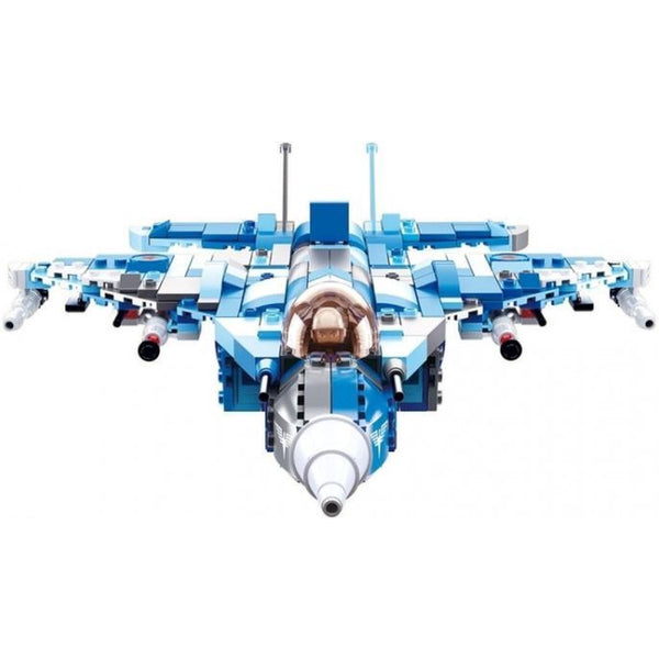 Sluban 6 In 1 Fighter Plane Building And Construction Toys Set - 728 Pieces - Zrafh.com - Your Destination for Baby & Mother Needs in Saudi Arabia