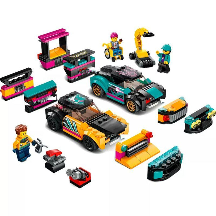 Lego City Great Vehicles 60389 Custom Car Garage Playset - 507 Pieces - Zrafh.com - Your Destination for Baby & Mother Needs in Saudi Arabia