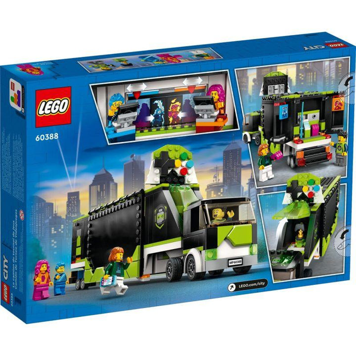 Lego City 60388 Gaming Tournament Truck Playset - 344 Pieces - Zrafh.com - Your Destination for Baby & Mother Needs in Saudi Arabia