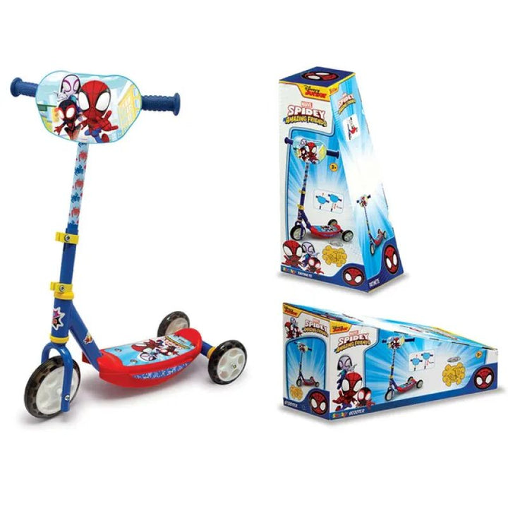 Smoby Spidey 3 Wheel Scooter For Children For 3+ Months - Zrafh.com - Your Destination for Baby & Mother Needs in Saudi Arabia