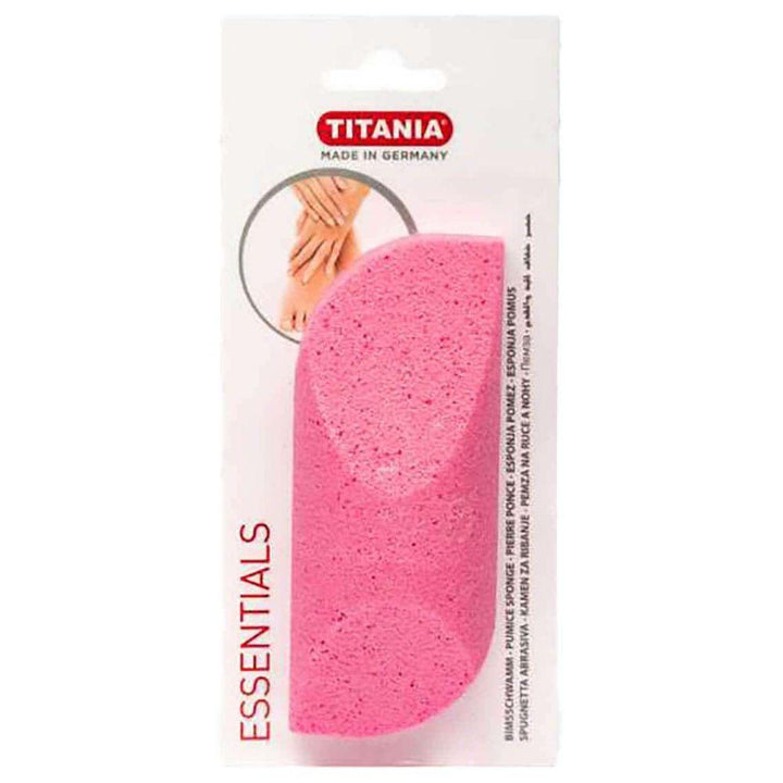 Titania Pumice Sponge for Hand/Feet - 3000/6K - Pink - Zrafh.com - Your Destination for Baby & Mother Needs in Saudi Arabia
