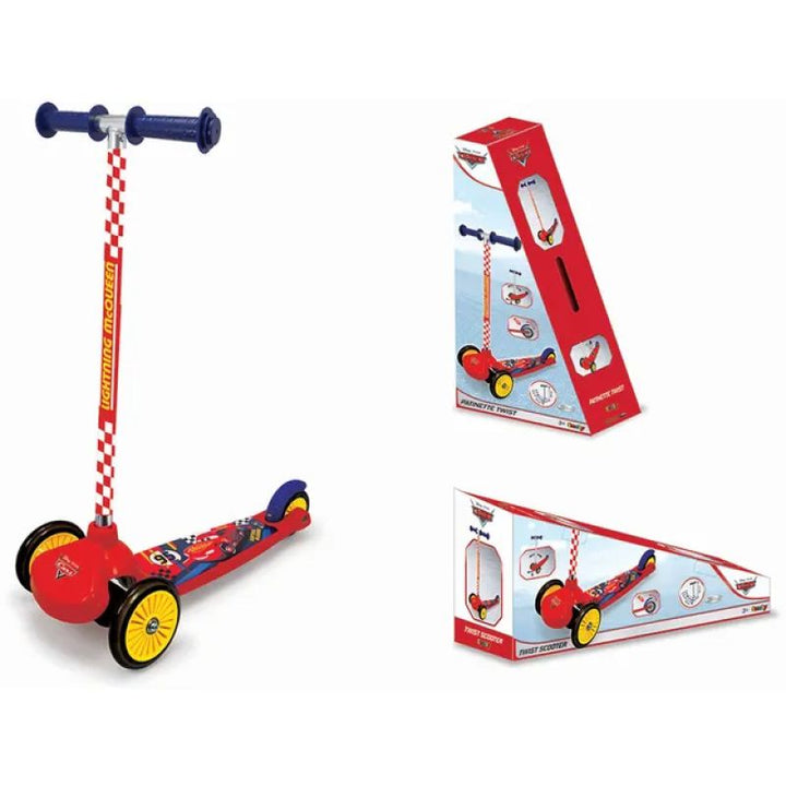 Smoby Cars 3 Wheel Twist Scooter For Children For 3+ Months - Zrafh.com - Your Destination for Baby & Mother Needs in Saudi Arabia