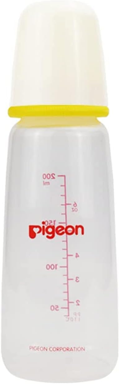 Pigeon SN KPP BOTTLE WHITE - BPA FREE 240ml Yellow - Zrafh.com - Your Destination for Baby & Mother Needs in Saudi Arabia