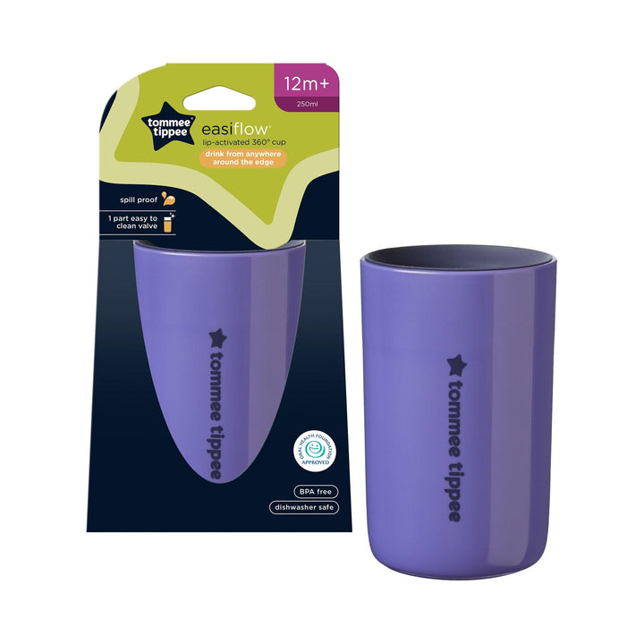 Tommee Tippee Easiflow 360° Beaker Cup 250ml 12m+ - Zrafh.com - Your Destination for Baby & Mother Needs in Saudi Arabia