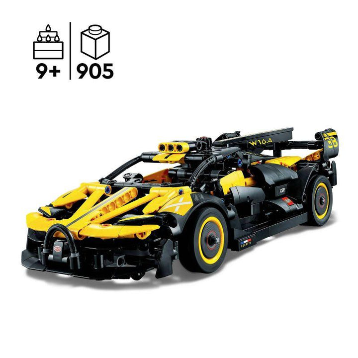 Lego Technic Bugatti Bolide 42151 Playset - 905 Pieces - Zrafh.com - Your Destination for Baby & Mother Needs in Saudi Arabia