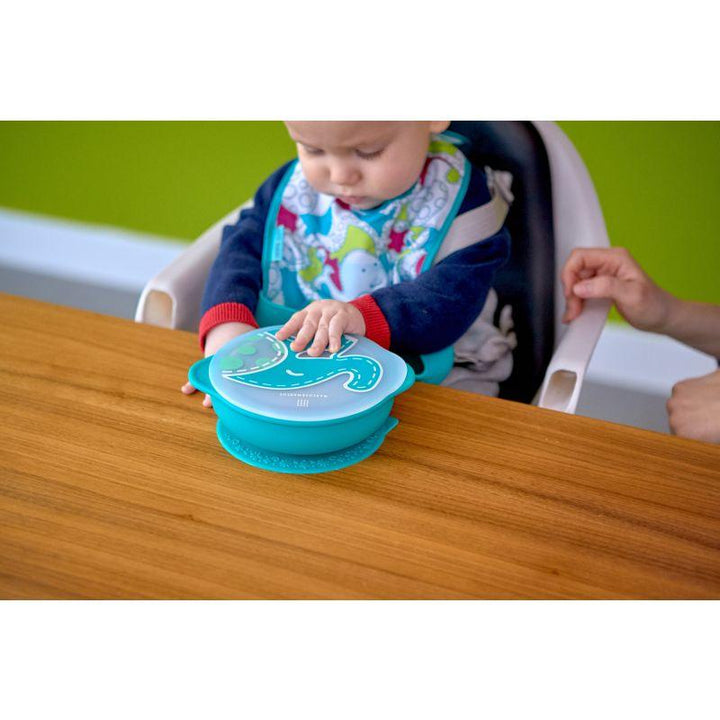Marcus & Marcus Suction Dish - With Lid - Zrafh.com - Your Destination for Baby & Mother Needs in Saudi Arabia