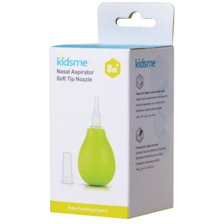 Kidsme Nasal Aspirator Soft Tip Nozzle Bar Baby Nose Cleaner - 0+ Months - Zrafh.com - Your Destination for Baby & Mother Needs in Saudi Arabia