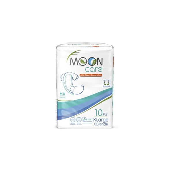 Mooncare Adult Diapers - XL - 10 Pieces - Zrafh.com - Your Destination for Baby & Mother Needs in Saudi Arabia