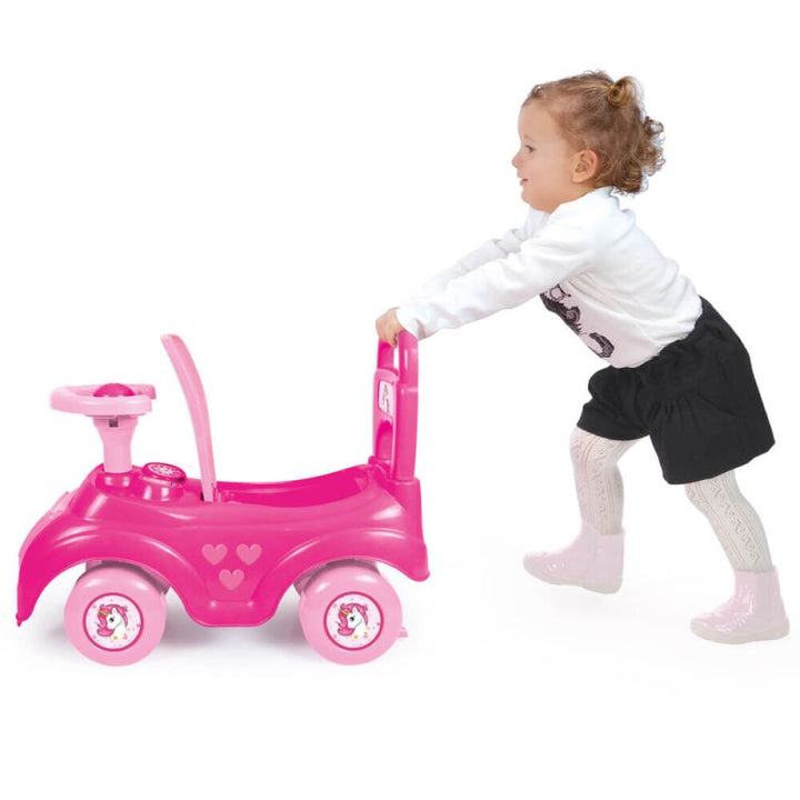 Dolu Sit 'n Ride On Car Unicorn - 12-36 M - Pink - Zrafh.com - Your Destination for Baby & Mother Needs in Saudi Arabia