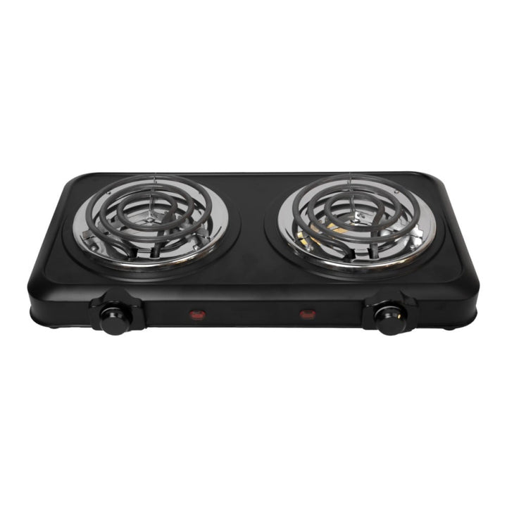 Rebune Spiral Electric Stove 2 Burners 2000W 5 Temperature Levels With Safety System - Black - RE- 4- 059 - Zrafh.com - Your Destination for Baby & Mother Needs in Saudi Arabia