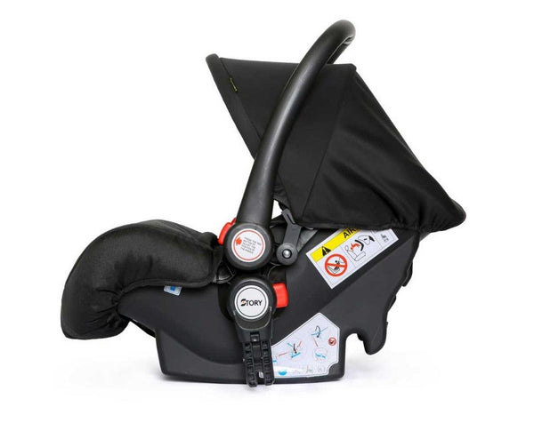 Teknum Infant Car Seat-Black - 0-12 M - Zrafh.com - Your Destination for Baby & Mother Needs in Saudi Arabia