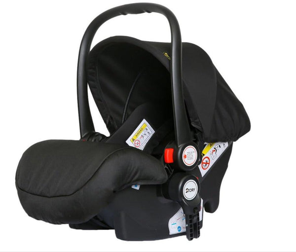 Teknum Infant Car Seat-Black - 0-12 M - Zrafh.com - Your Destination for Baby & Mother Needs in Saudi Arabia