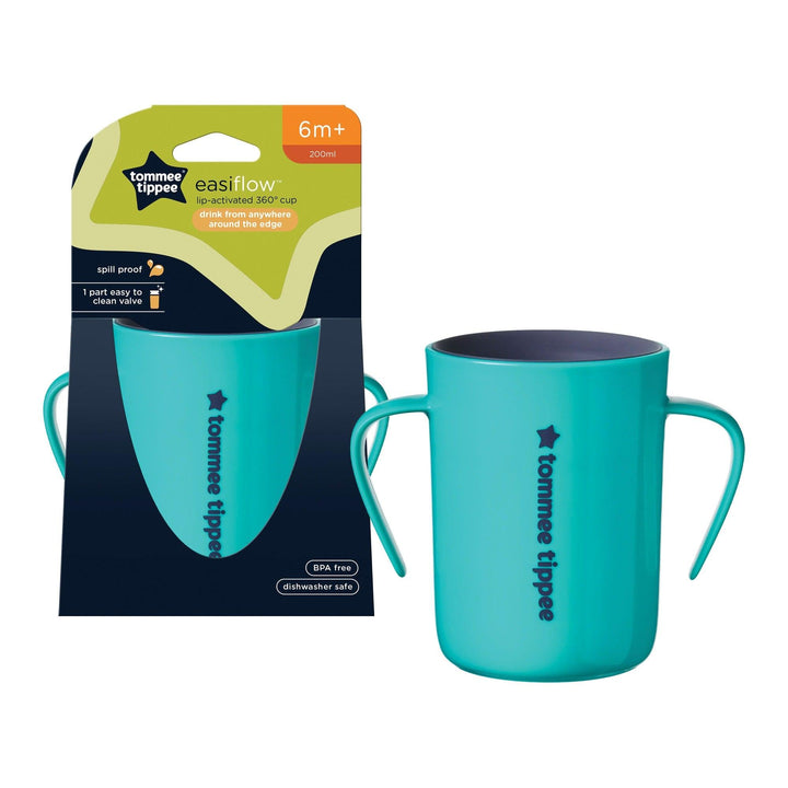 Tommee Tippee Easiflow 360° Spill-Proof Toddler Cup with Travel