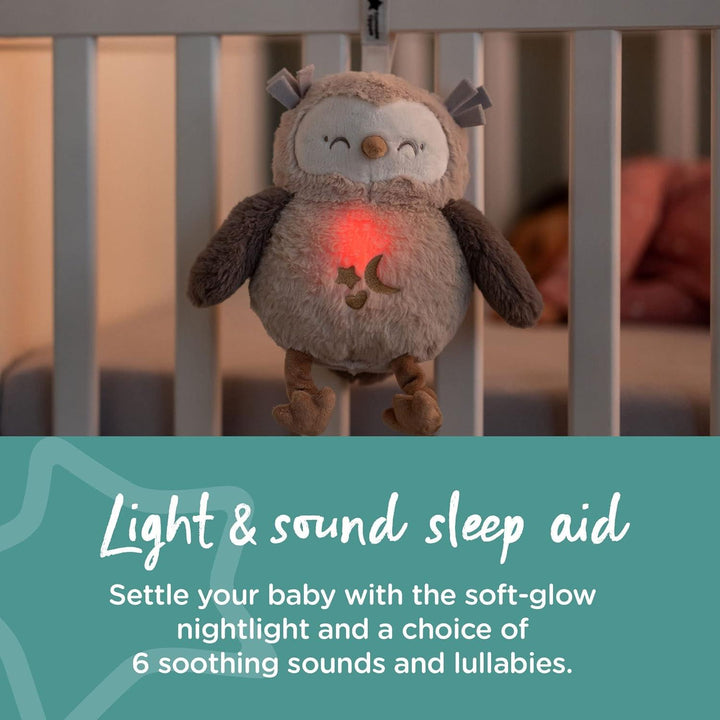 Tommee Tippee Deluxe Baby and Toddler Sound and Light Sleep Aid with CrySensor, 6 Soothing Sounds and Nightlight, USB-Rechargeable and Machine Washable,... - Zrafh.com - Your Destination for Baby & Mother Needs in Saudi Arabia