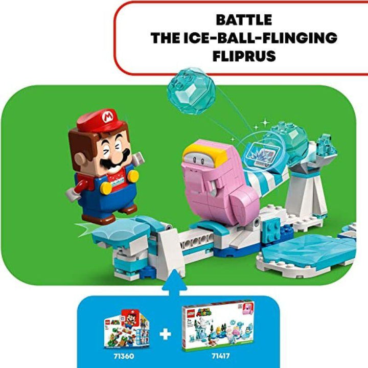 Lego Super Mario Fliprus Snow Adventure Expansion Set - 567 Pieces - LEGO-6425883 - Zrafh.com - Your Destination for Baby & Mother Needs in Saudi Arabia