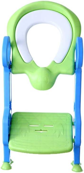 Eazy Kids Step Stool Foldable Potty Trainer Seat - Green - ZRAFH