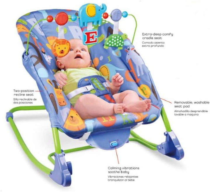 Baby Love Rocking Chair With Music - 33-1517634 - Zrafh.com - Your Destination for Baby & Mother Needs in Saudi Arabia