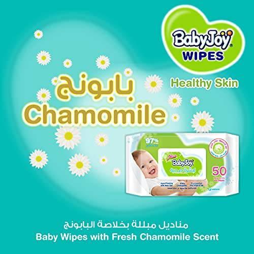 Babyjoy Healthy Skin Wet Wipes - 4X50 wipes - ZRAFH