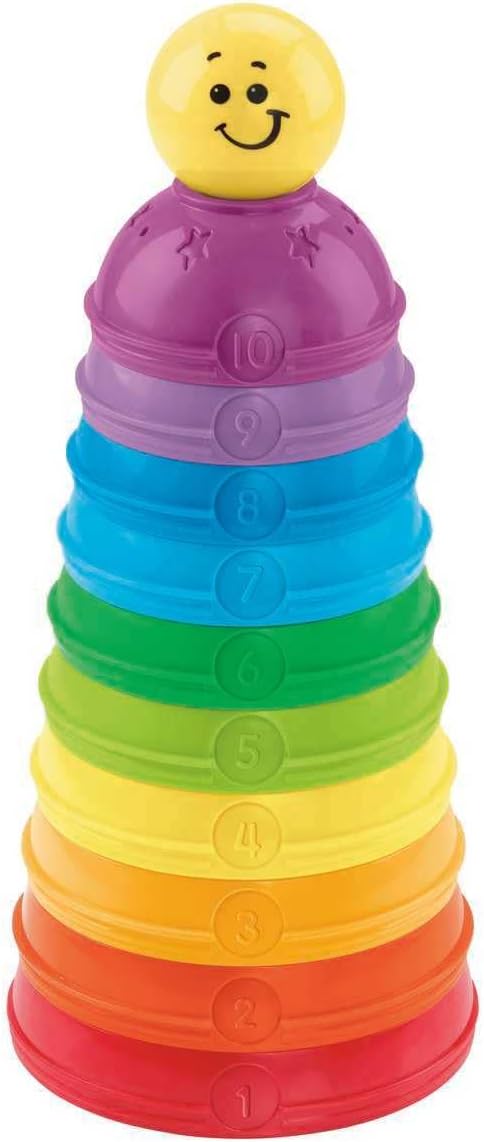 Fisher-Price Brilliant Basics Stack & Roll Cups