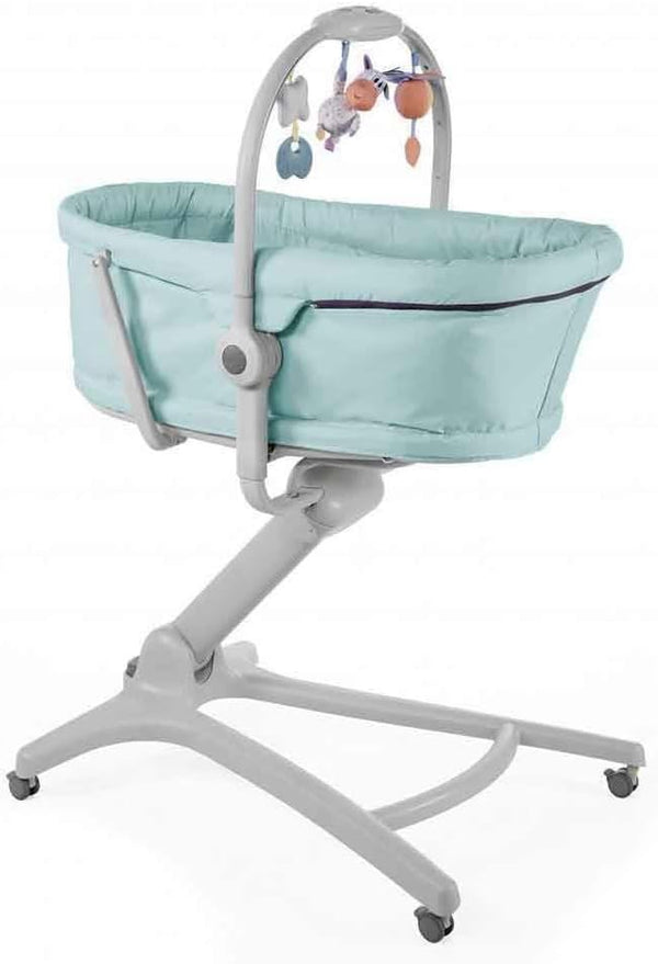 Chicco Baby Hug 4 in 1 Crib - Gray - 0-6 Months