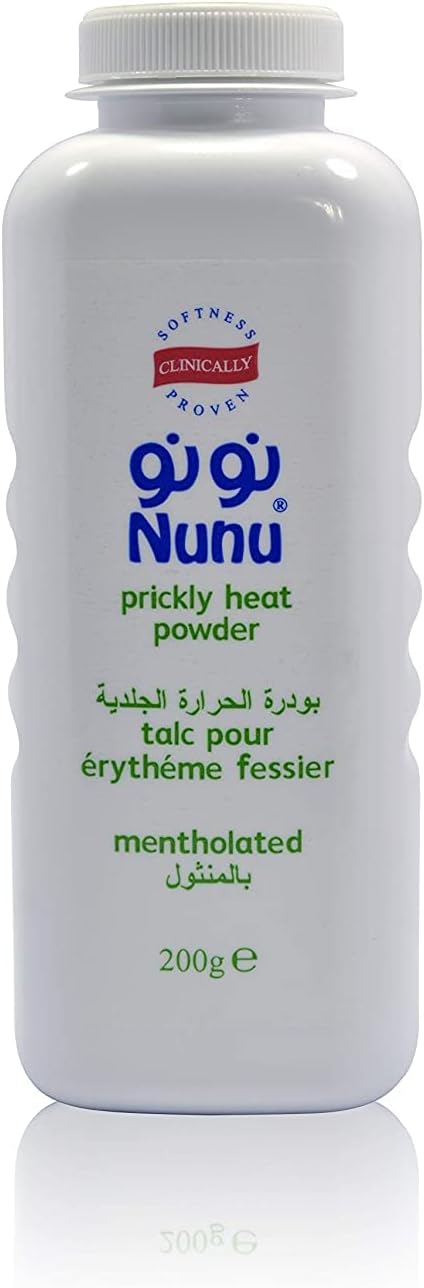 Nunu Baby Prickly Heat Powder , 200Gm