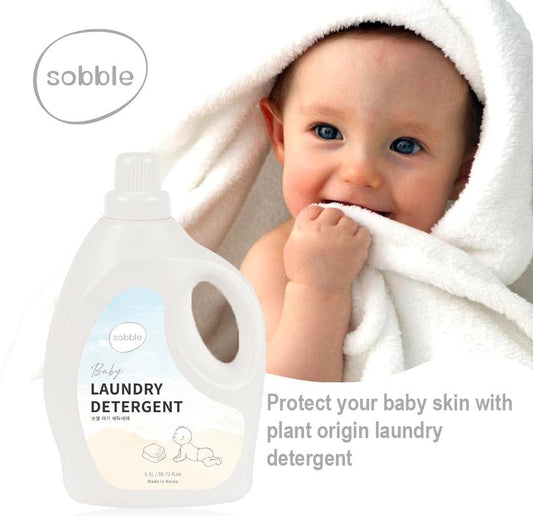 Sobble Baby Laundry Detergent 1.5 Liters - Zrafh.com - Your Destination for Baby & Mother Needs in Saudi Arabia