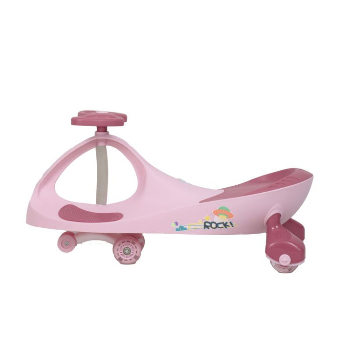 Amla Plasma Swing Car For Kids With Light And Music - QT-8097D - Zrafh.com - Your Destination for Baby & Mother Needs in Saudi Arabia