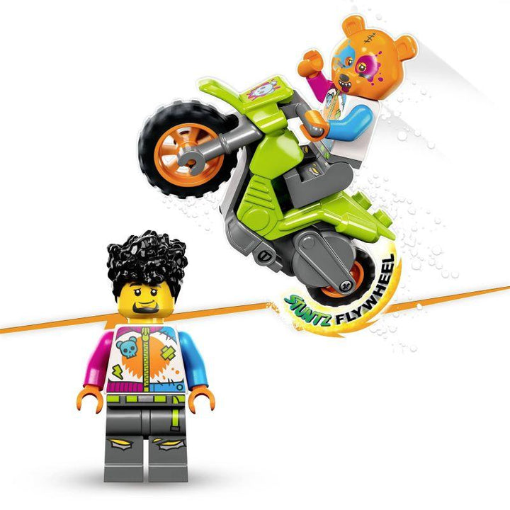 Lego City Stuntz Bear Stunt Bike 60356 - 10 Pieces - Zrafh.com - Your Destination for Baby & Mother Needs in Saudi Arabia