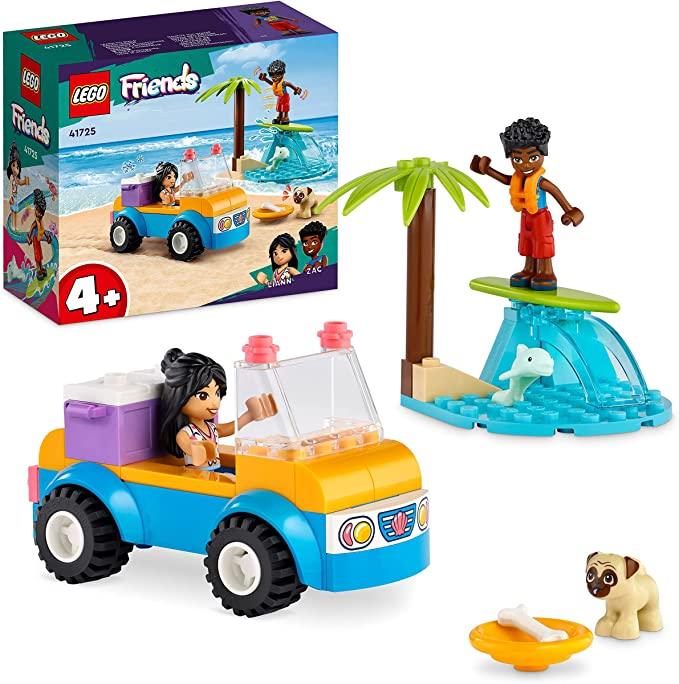 LEGO® Friends Beach Buggy Fun 41725 Building Toy Set (61 Pieces) - ZRAFH