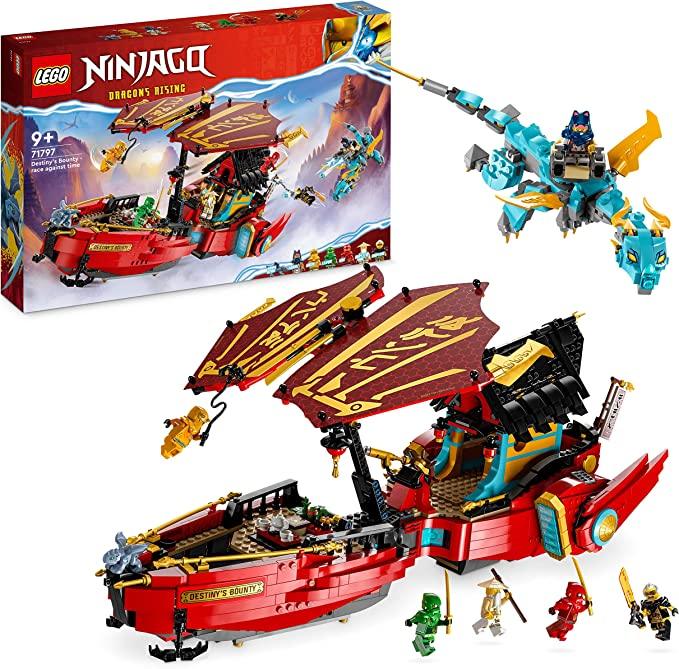 LEGO® NINJAGO® Destiny’s Bounty – race against time 71797 Building Toy Set (1,739 Pieces) - ZRAFH