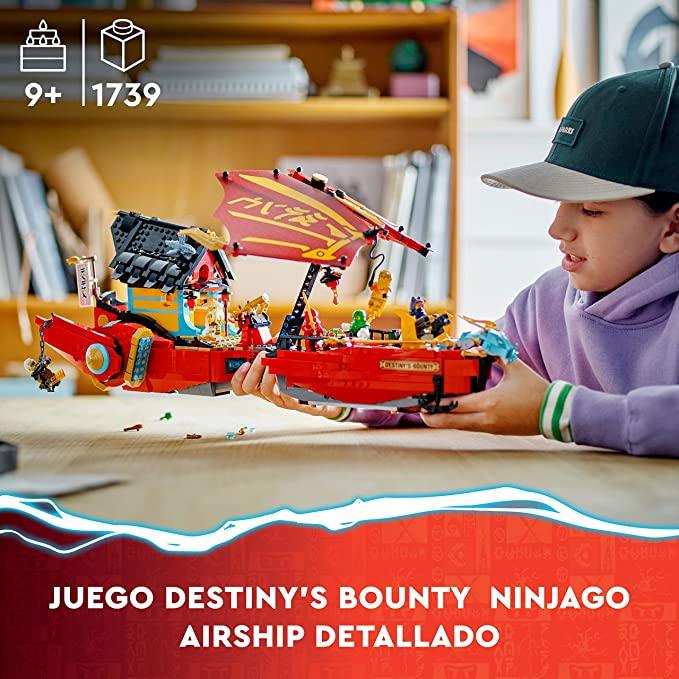LEGO® NINJAGO® Destiny’s Bounty – race against time 71797 Building Toy Set (1,739 Pieces) - ZRAFH