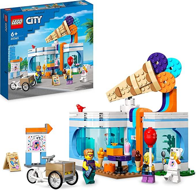 LEGO® City Ice-Cream Shop 60363 Building Toy Set (296 Pieces) - ZRAFH