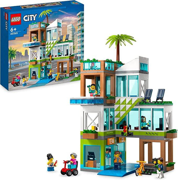 LEGO® City Apartment Building 60365 Building Toy Set (688 Pieces) - ZRAFH