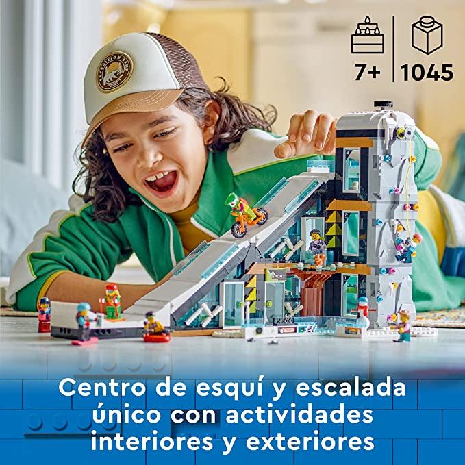 LEGO® City Ski and Climbing Centre 60366 Building Toy Set (1,054 Pieces) - ZRAFH