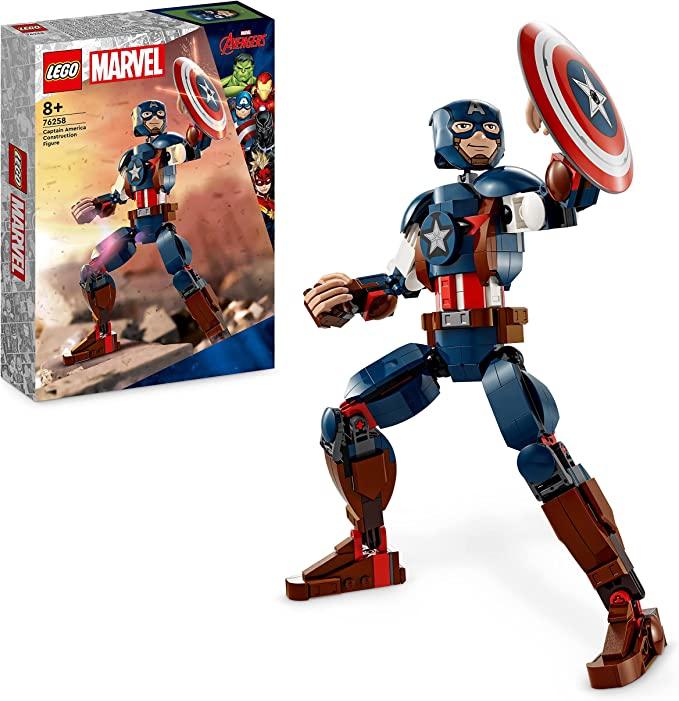 LEGO® Marvel Captain America Construction Figure 76258 Building Toy Set (310 Pieces) - ZRAFH