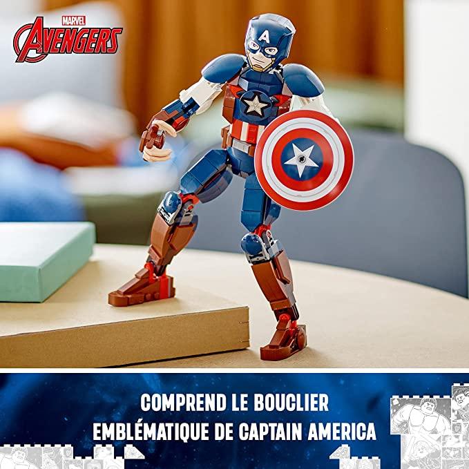 LEGO® Marvel Captain America Construction Figure 76258 Building Toy Set (310 Pieces) - ZRAFH