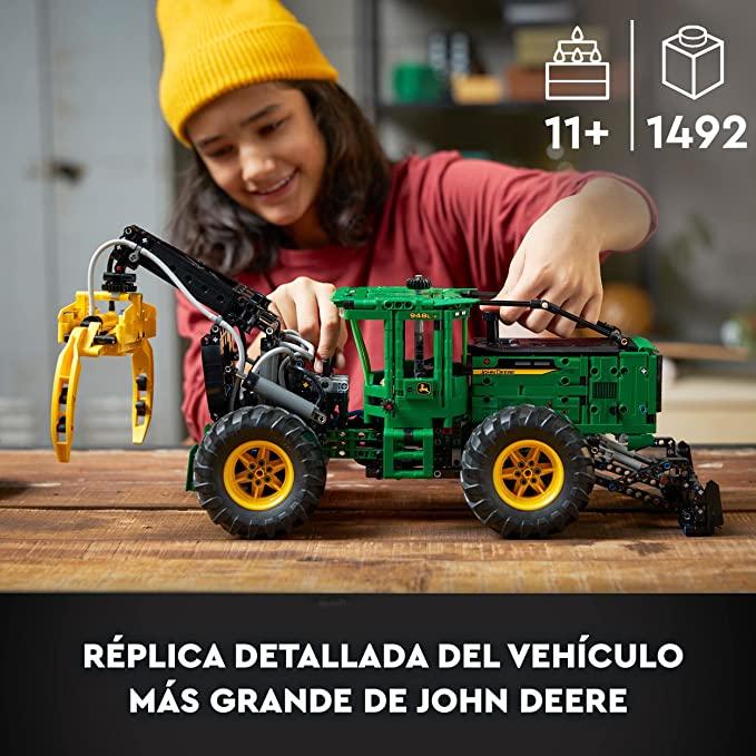 LEGO® Technic™ John Deere 948L-II Skidder 42157 Building Toy Set (1,492 Pieces) - ZRAFH