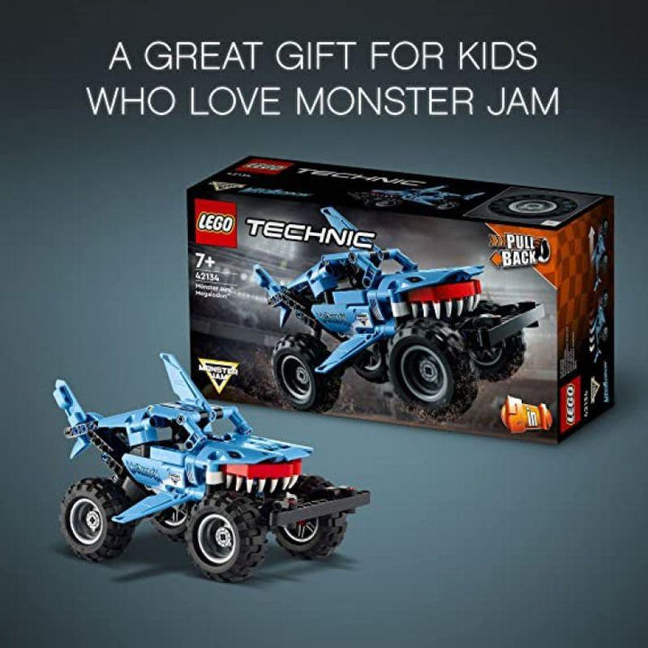 Lego Technic Monster Jam Megalodon 2in1 Truck - 260 Pieces - 6379478 - Zrafh.com - Your Destination for Baby & Mother Needs in Saudi Arabia