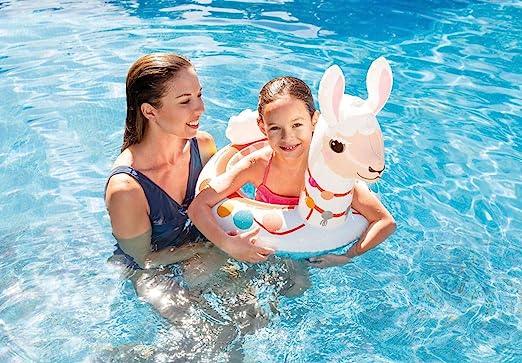 Intex Big Inflatable Animal Swim Ring - Assorted Styles 58221 - ZRAFH