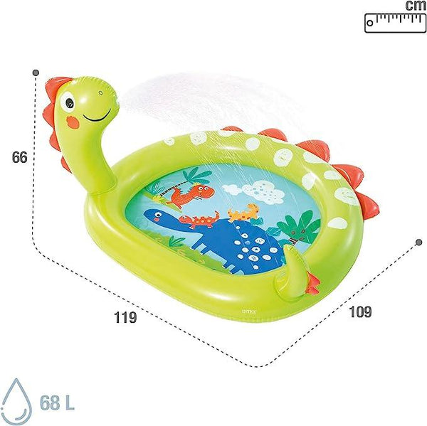Intex Dinosaur Inflatable Spray Pool 58437 - ZRAFH