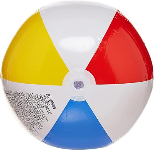 Intex Glossy Panel Ball, Multi-Colour, 59020 - ZRAFH